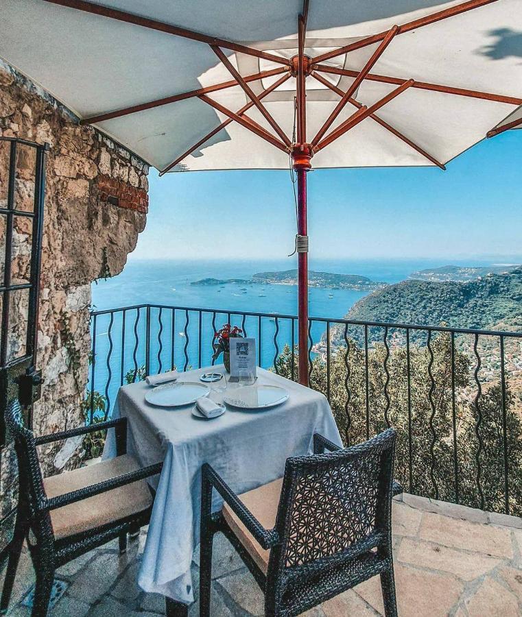 Studio Tout Confort Avec Parking Et Terrasse A Eze Village Kültér fotó