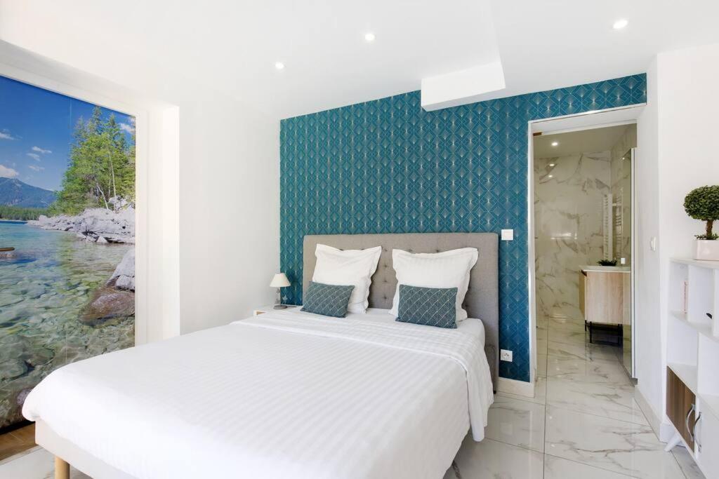 Studio Tout Confort Avec Parking Et Terrasse A Eze Village Kültér fotó