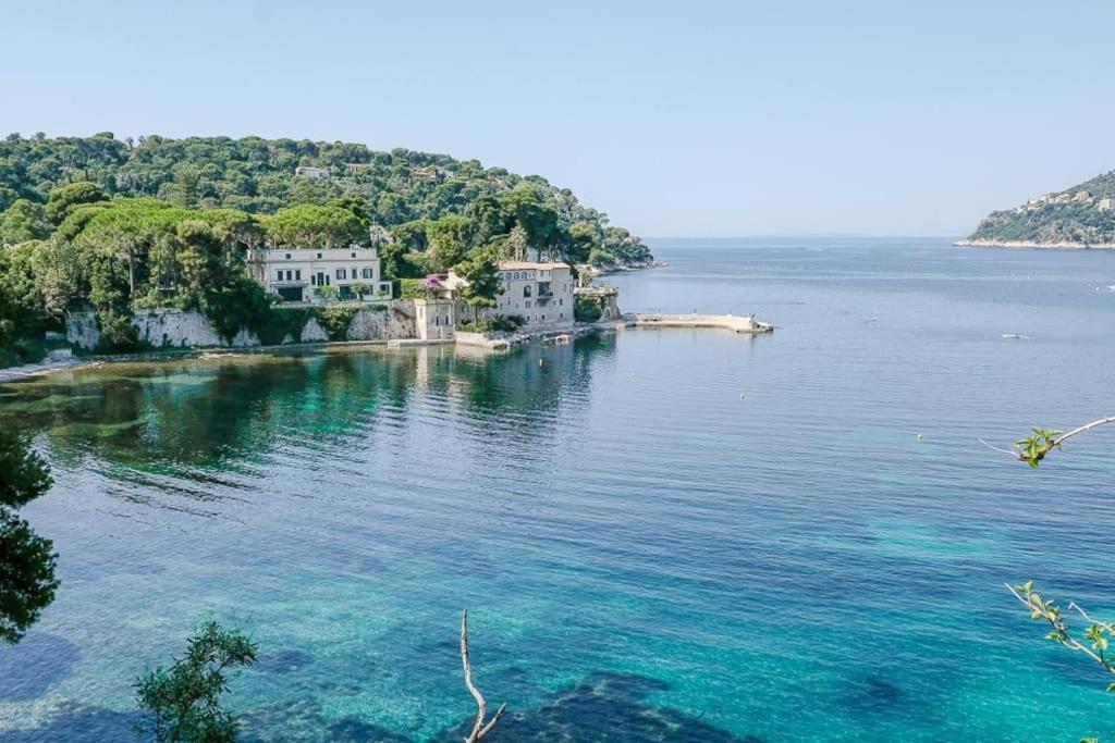 Studio Tout Confort Avec Parking Et Terrasse A Eze Village Kültér fotó